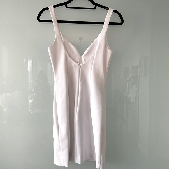 NWT ZARA White Mini Dress - Picture 2 of 5